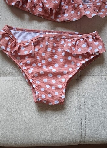 18-24 Ay Beden turuncu Renk Bebek Bikini