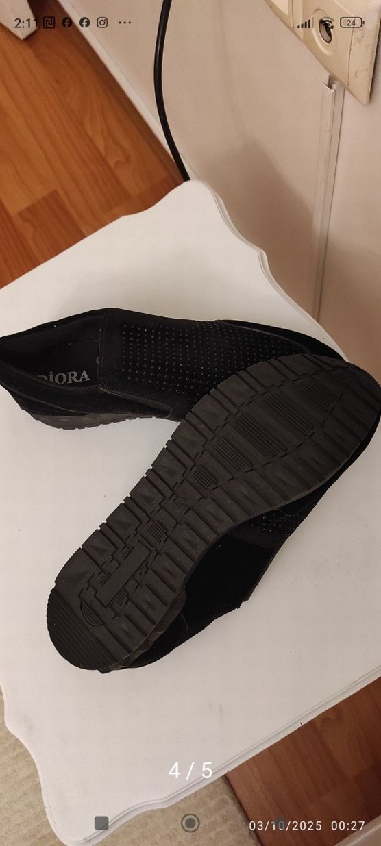 Siyah Kadın Ayakkabı - Görsel 5