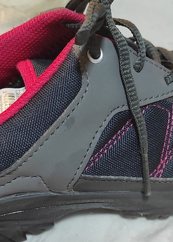 Gri Kadın Spor Ayakkabısı Detaylı - Görsel 8