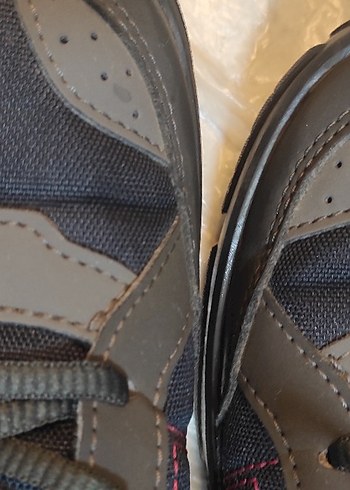 Gri Kadın Spor Ayakkabısı Detaylı - Görsel 3