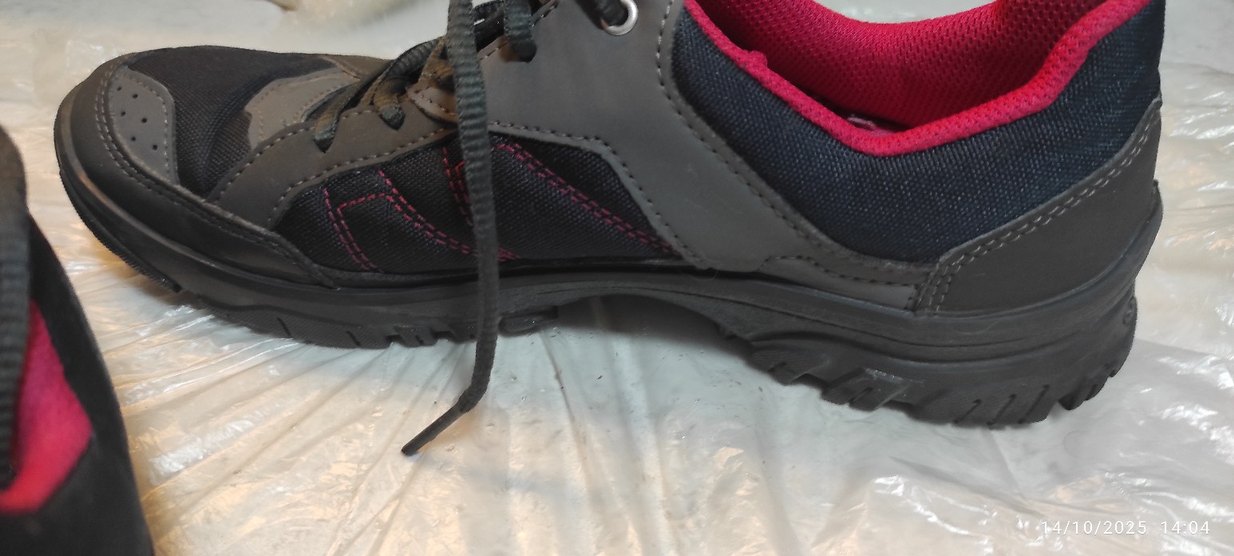 Gri Kadın Spor Ayakkabısı Detaylı - Görsel 4