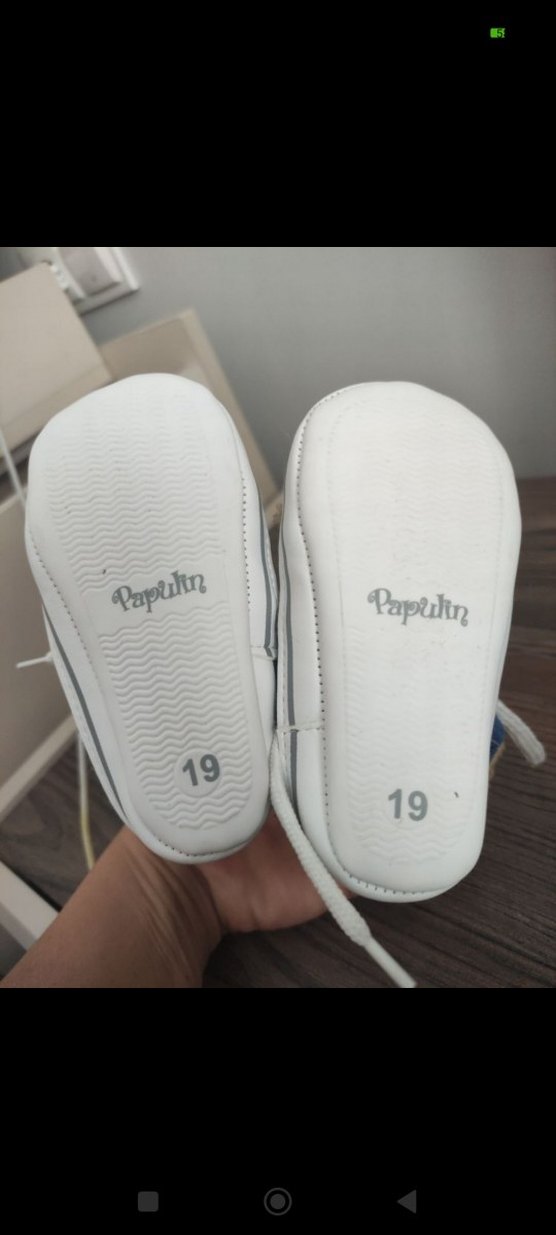 e bebekten alınma.Hellobaby Erkek Bebek Kürklü Kot Ayakkabı - Görsel 3