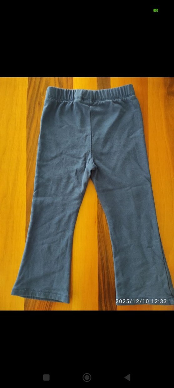 lcw marka Kız Çocuk Gri Baskılı elastik Tayt - Görsel 2