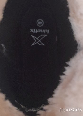 Kinetix Siyah Kürklü Kadın Bot - Görsel 5