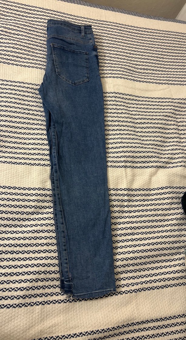 Koton Gri Tonlu Mavi Salaş Kot Pantolon - Görsel 2