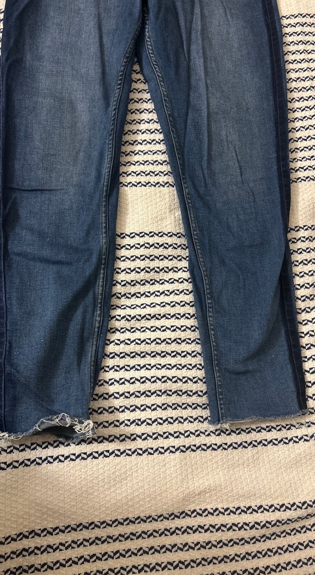 Limon company Gri Tonlu Kadın Midi Kot Pantolon - Görsel 2