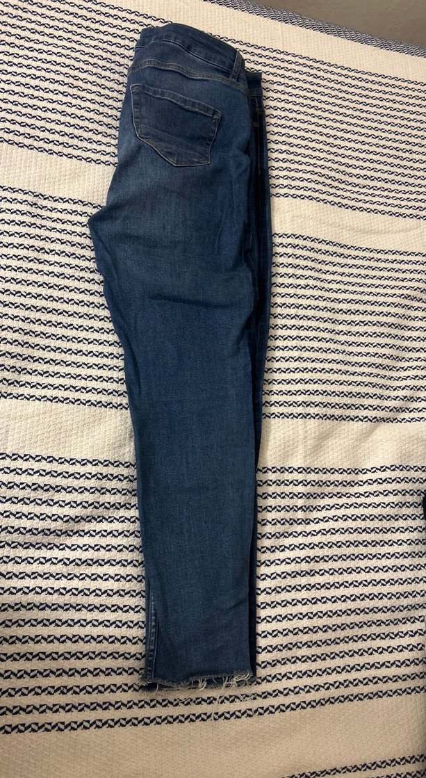 Limon company Gri Tonlu Kadın Midi Kot Pantolon - Görsel 4