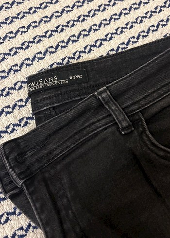 LCW Siyah Kadın Midi Kot Pantolon - Görsel 2