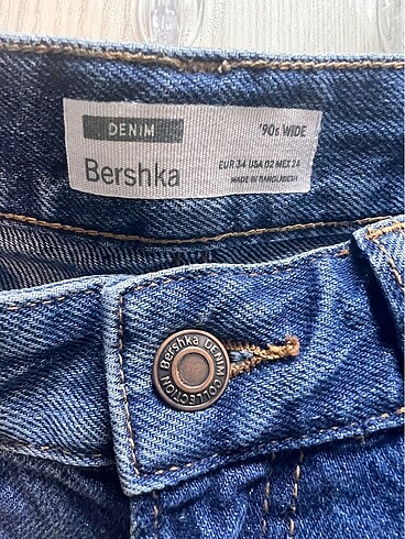 34 Beden bershka 90's wide leg