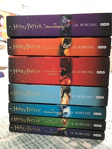 Harry potter 7 li kitap seti