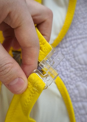 Sarı İpli Boyundan Bağlamalı Bikini Takımı - Görsel 7