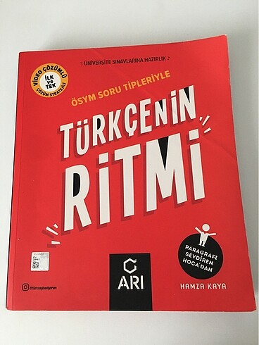 arı yayınları türkçenin ritimi