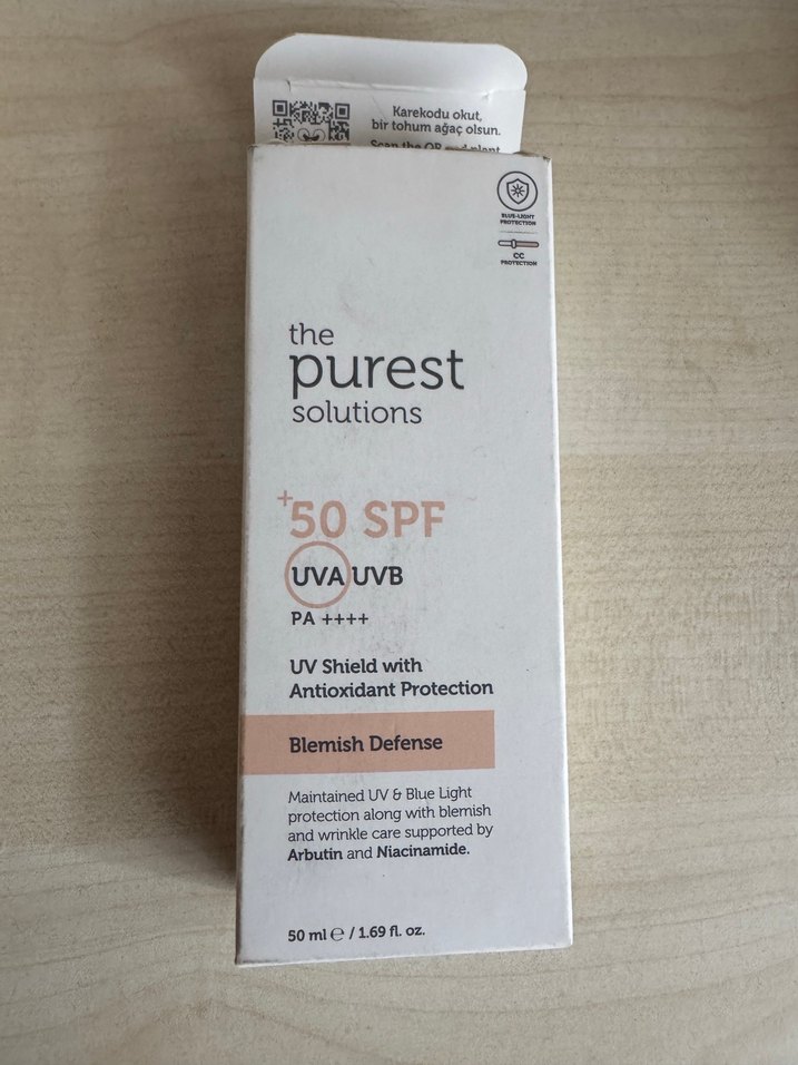 The purest Güneş Koruyucu SPF 50 - Görsel 3