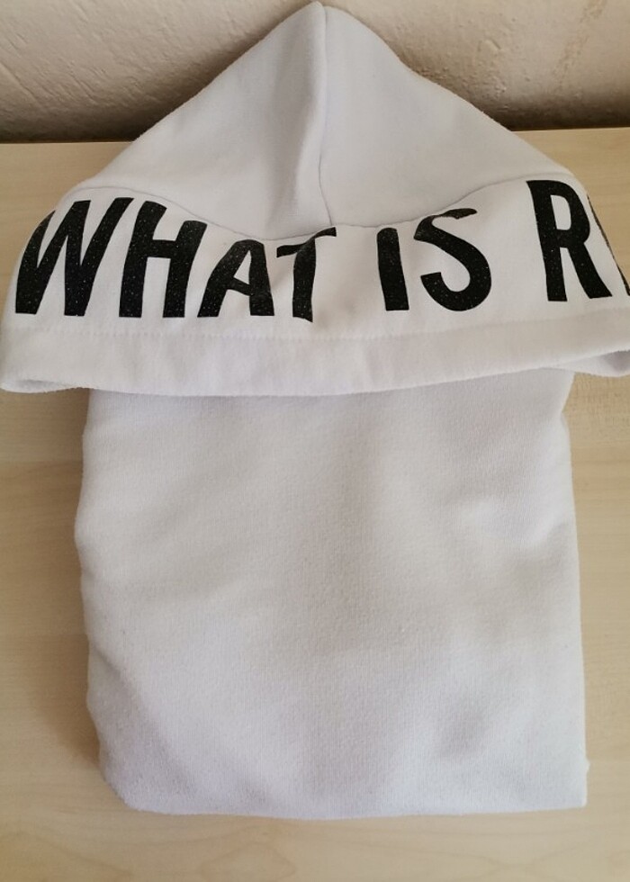 Do what is right yazılı sweatshirt  - Görsel 2