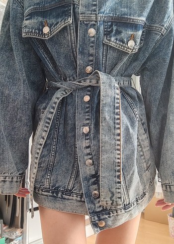 Diğer oversize kot ceket