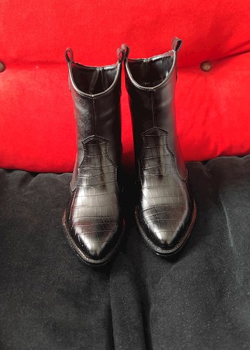 kovboy kısa bot - Görsel 2