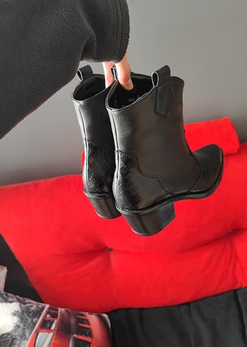 kovboy kısa bot - Görsel 10