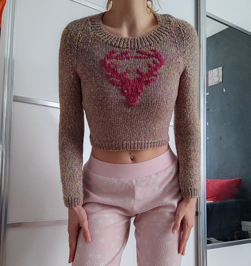 yün handmade kazak y2k - Görsel 4