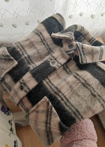 keçe oduncu vintage oversize gömlek - Görsel 9