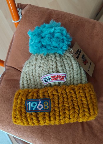 american vintage bohem bere - Görsel 3