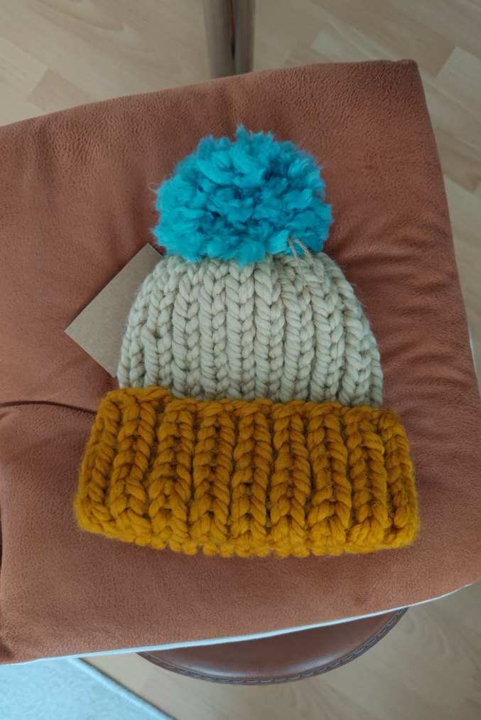 american vintage bohem bere - Görsel 2