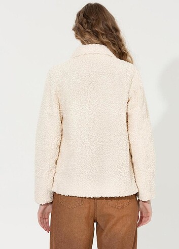 Buklet ekru ceket  - Görsel 5