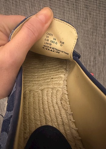 Denim Dolgu Topuklu Kadın Espadril - Görsel 5