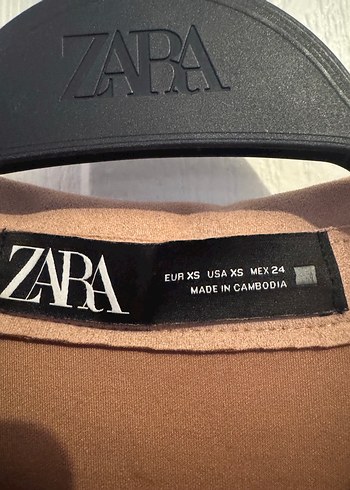 Zara Süet Ceket - Görsel 7