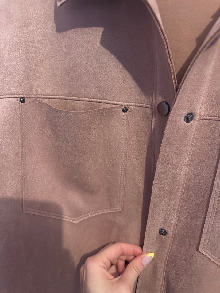 Zara Süet Ceket - Görsel 5
