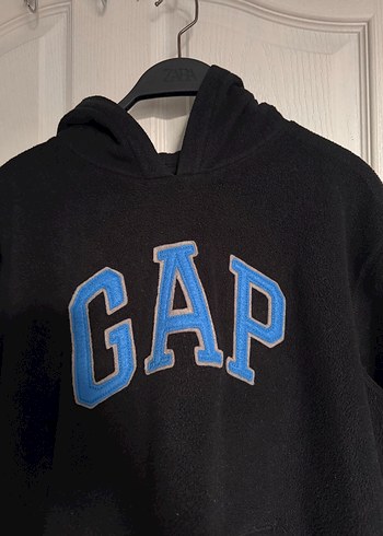 GAP Siyah Kapüşonlu Erkek Sweatshirt - Görsel 2