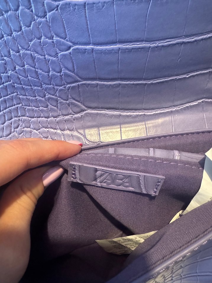 Zara Deri Çanta - Görsel 5