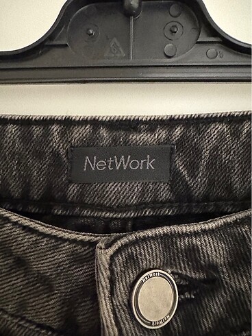 Network Network gri jean kot pantolon