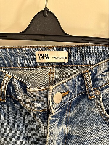 34 Beden Zara jean kot pantolon
