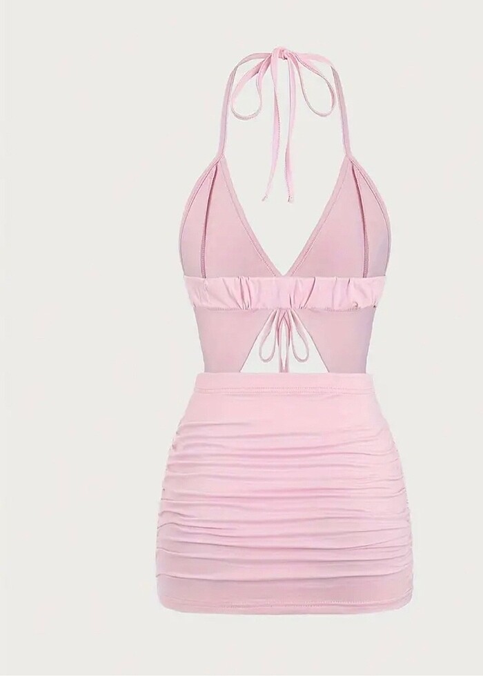 Y2K shein etekli takım - Görsel 2