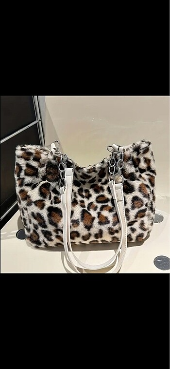 Sheinside Shein Leoparlı Çanta