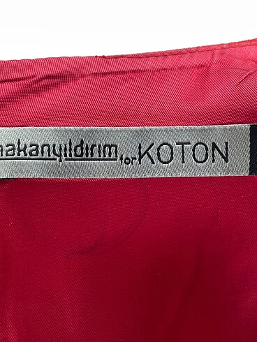 38 Beden kırmızı Renk Koton Kısa Elbise %70 İndirimli.
