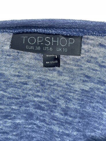 38 Beden lacivert Renk Topshop Kısa Elbise %70 İndirimli.