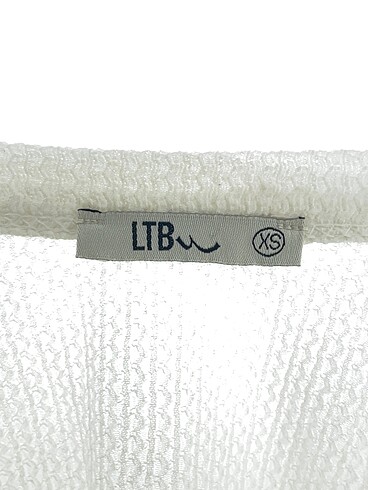 xs Beden beyaz Renk LTB Mini Üst %70 İndirimli.