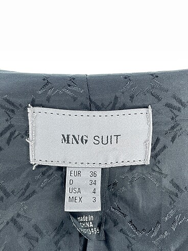 36 Beden siyah Renk Mango Blazer %70 İndirimli.