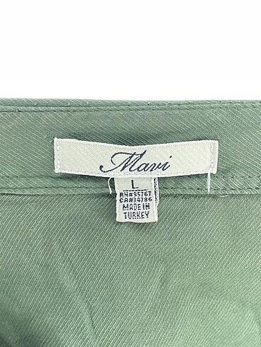 l Beden haki Renk Mavi Jeans Gömlek %70 İndirimli.