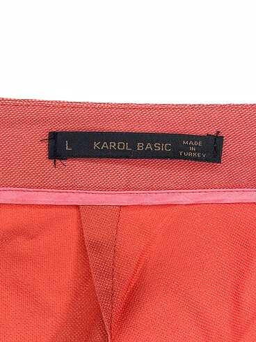 l Beden pembe Renk PreLoved Kumaş Pantolon %70 İndirimli.