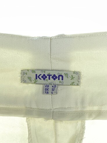 42 Beden beyaz Renk Koton Skinny %70 İndirimli.