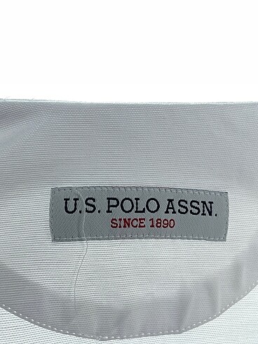 36 Beden beyaz Renk U.S Polo Assn. Gömlek %70 İndirimli.