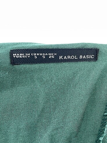 s Beden yeşil Renk PreLoved Kısa Elbise %70 İndirimli.