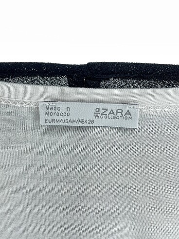 m Beden siyah Renk Zara Bluz %70 İndirimli.