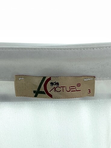 l Beden beyaz Renk PreLoved Bluz %70 İndirimli.
