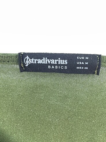 m Beden yeşil Renk Stradivarius Mini Üst %70 İndirimli.