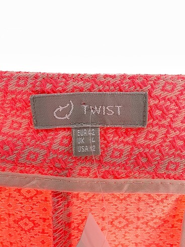 42 Beden çeşitli Renk Twist Kumaş Pantolon %70 İndirimli.