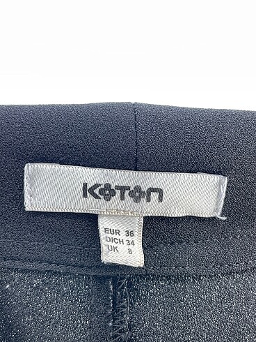 36 Beden siyah Renk Koton Blazer %70 İndirimli.