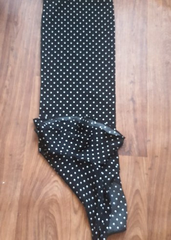 Siyah Puantiyeli V Yaka Hamile Bluzu - Görsel 11